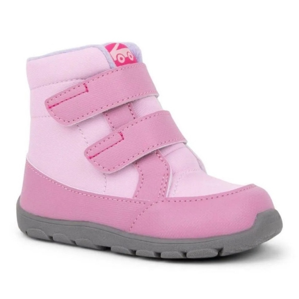See Kai Run Pink Kids Boots with Velcro NWT